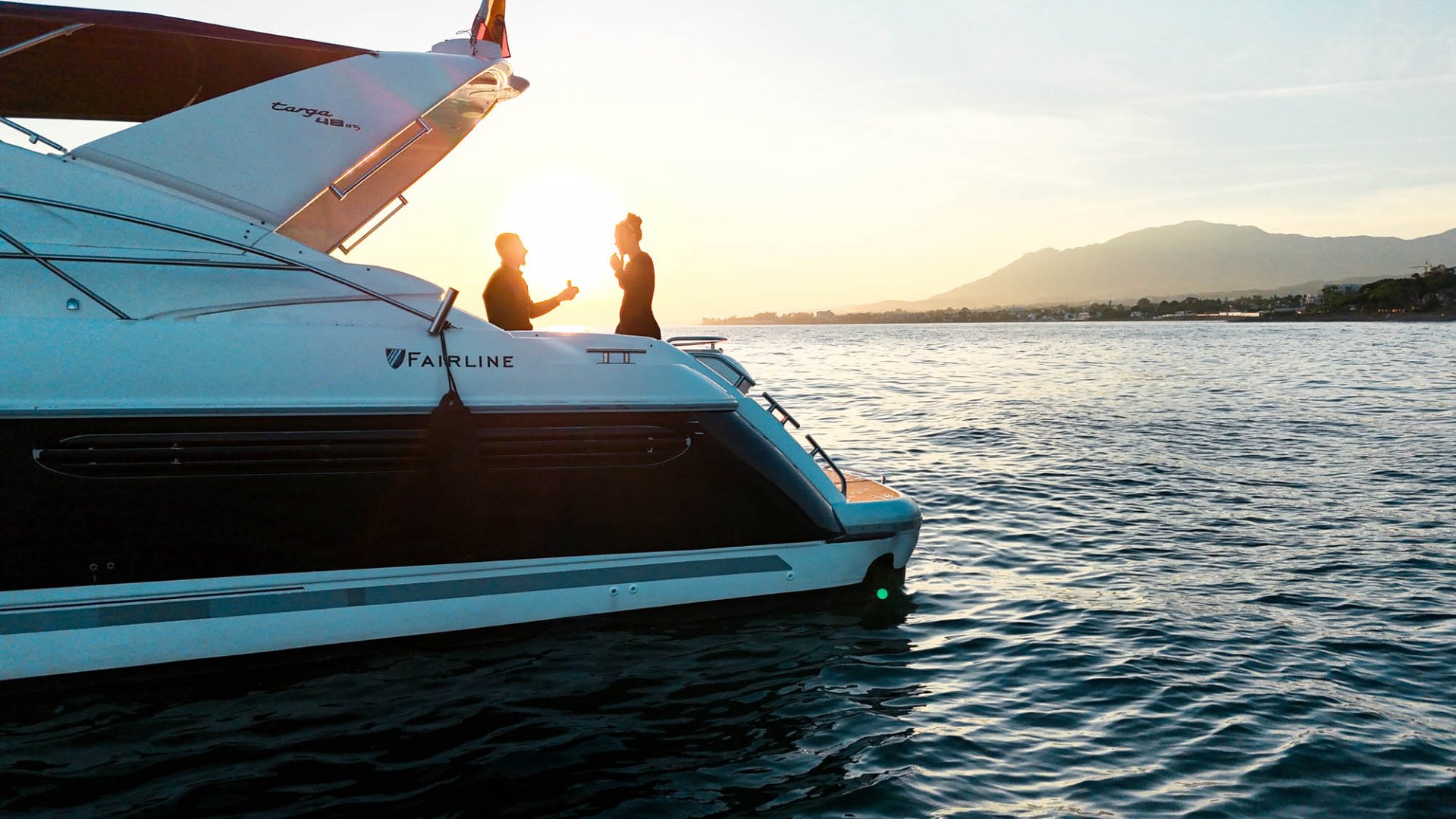 Marriage Proposal on a Boat