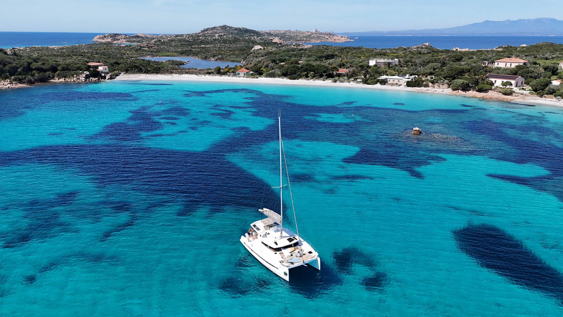 Sardinia. Catamaran