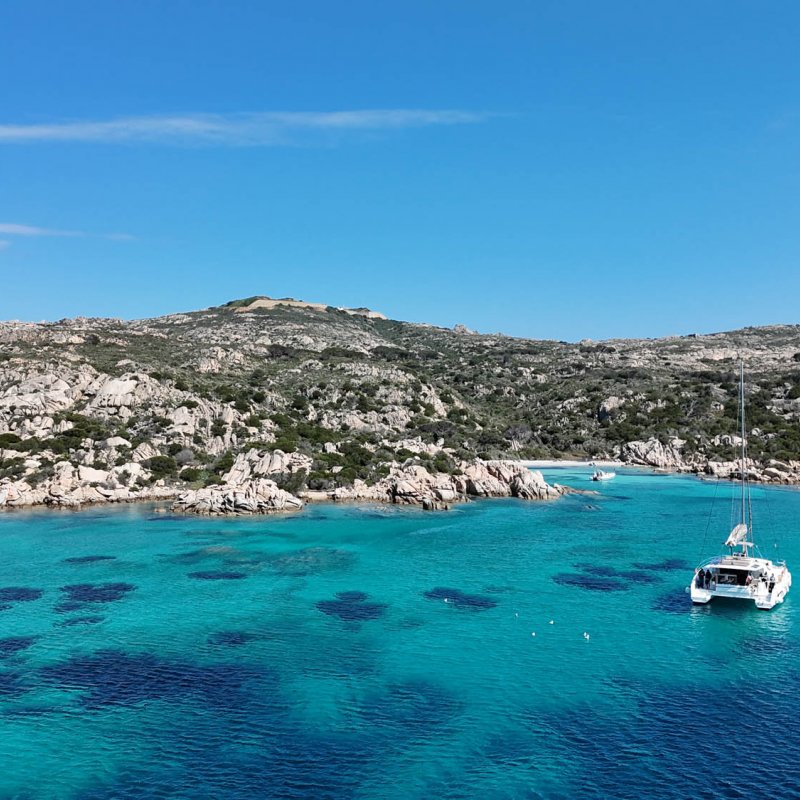 Cerdeña. Catamarán