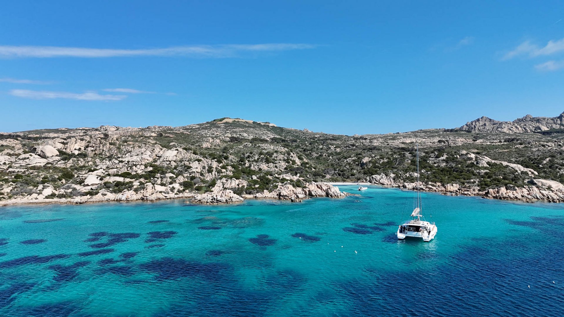 Sardinia. Catamaran