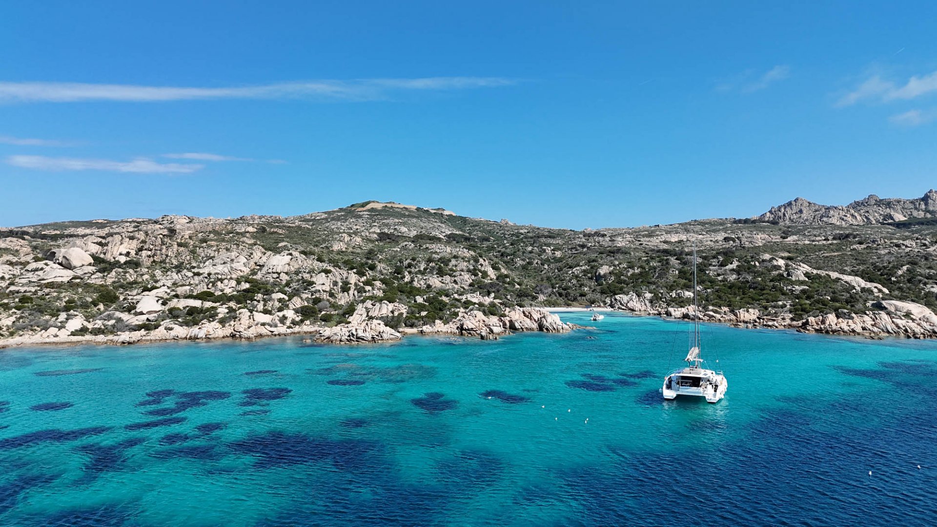 Sardinia. Catamaran